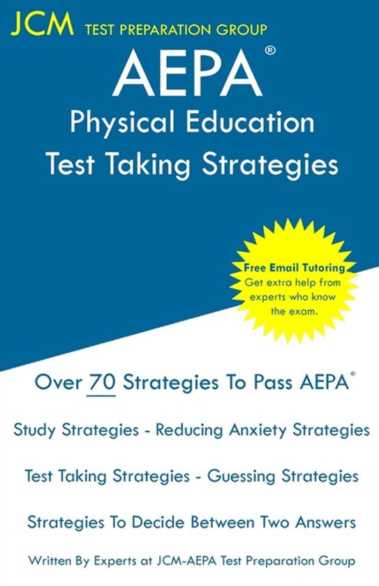 AEPA Physical Education - Test Taking Strategies - cover