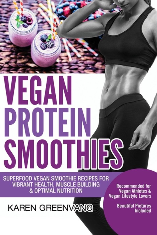 Vegan Smoothie Recipes- Vegan Protein Smoothies - cover