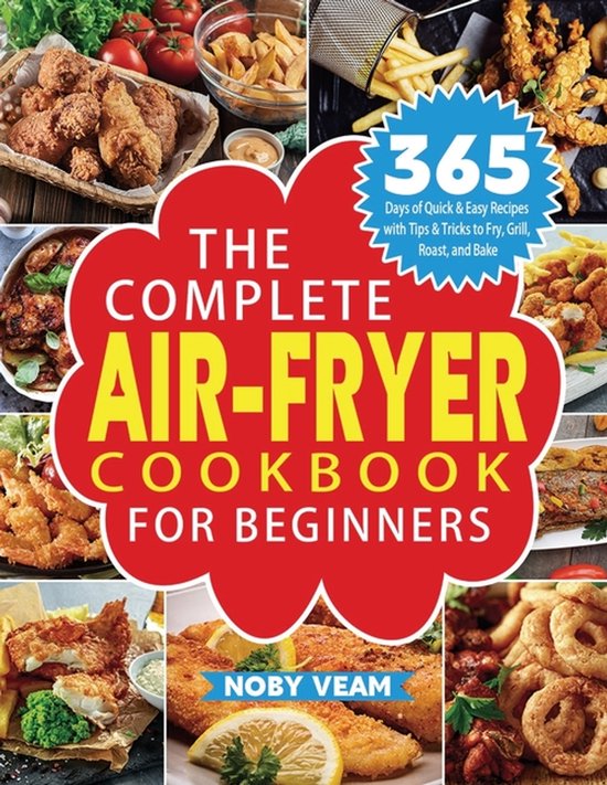 The Complete Air-Fryer Cookbook for Beginners - cover