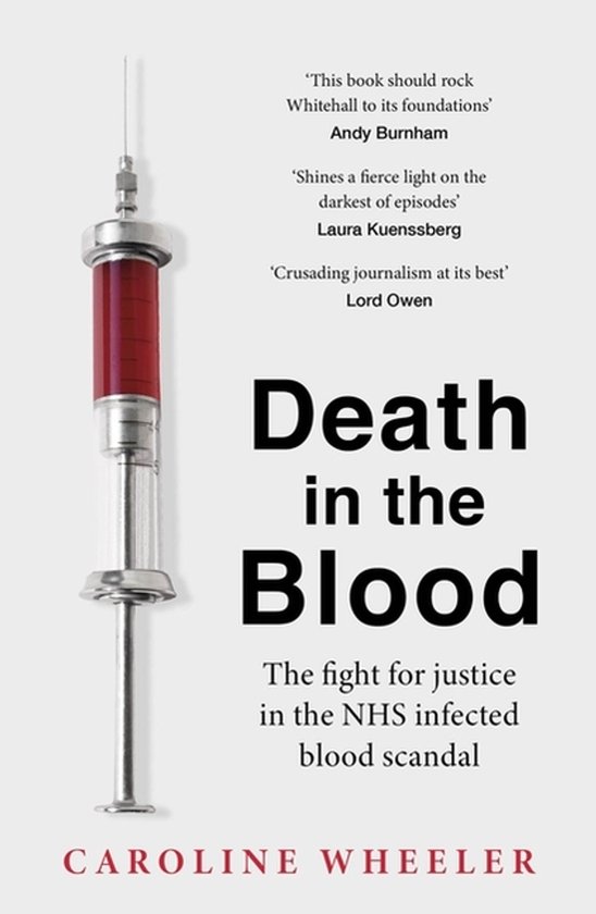 Death in the Blood: the most shocking scandal in NHS history ... - cover
