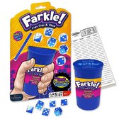 EcoToys FarkleWood | Wooden Farkle Dice Game Tray with Engraved Score