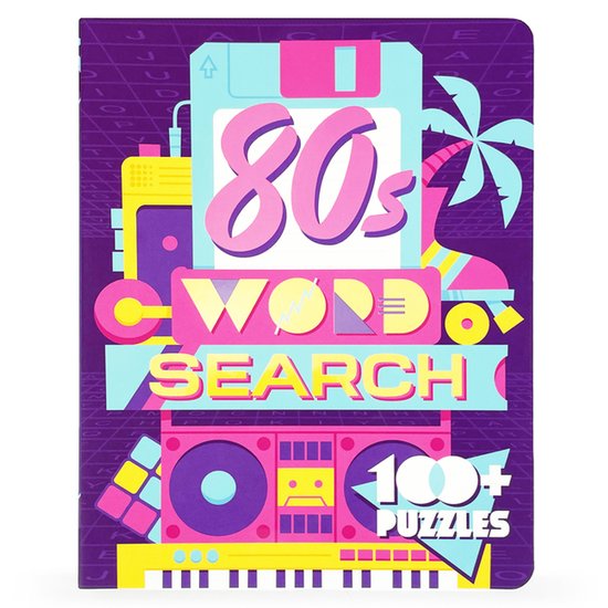 Brain Busters- 80s Word Search - cover