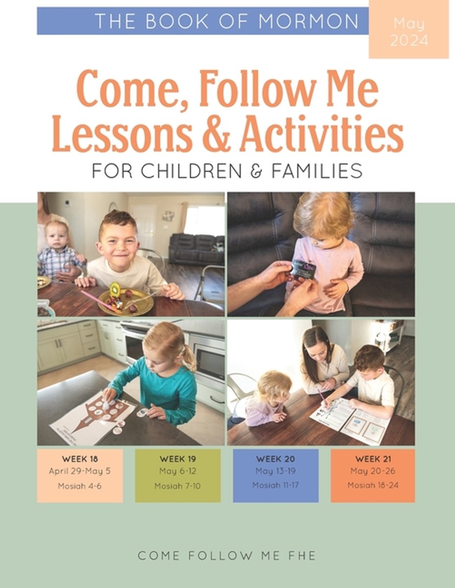 Come, Follow Me Lessons & Activities For Children & Families van Come Follow Me Fhe