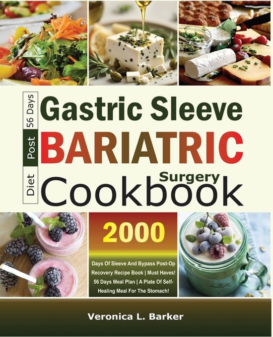Gastric Sleeve Post-Bariatric Surgery Diet Cookbook - cover