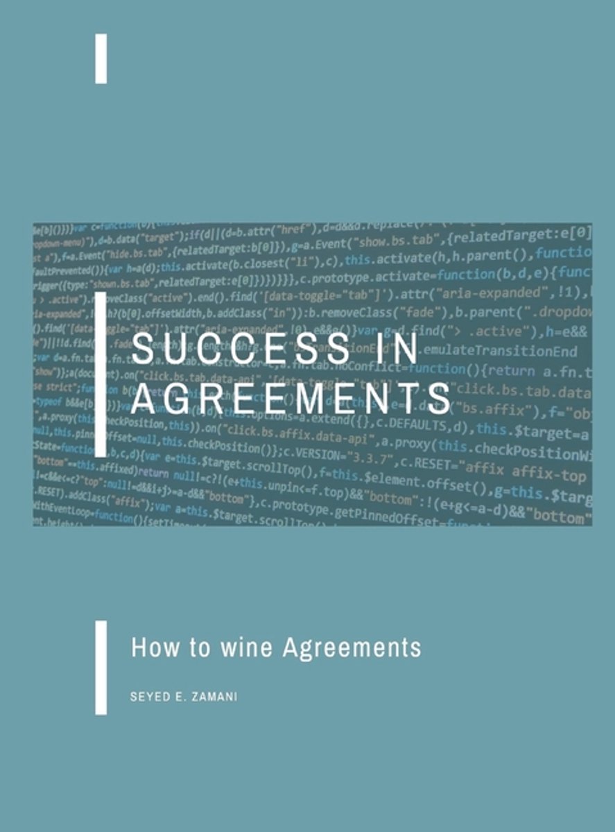 Success In Agreements van Seyed E. Zamani