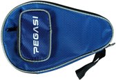 Blauwe Pegasi tafeltennis batjeshoes met een opbergvakje met rits