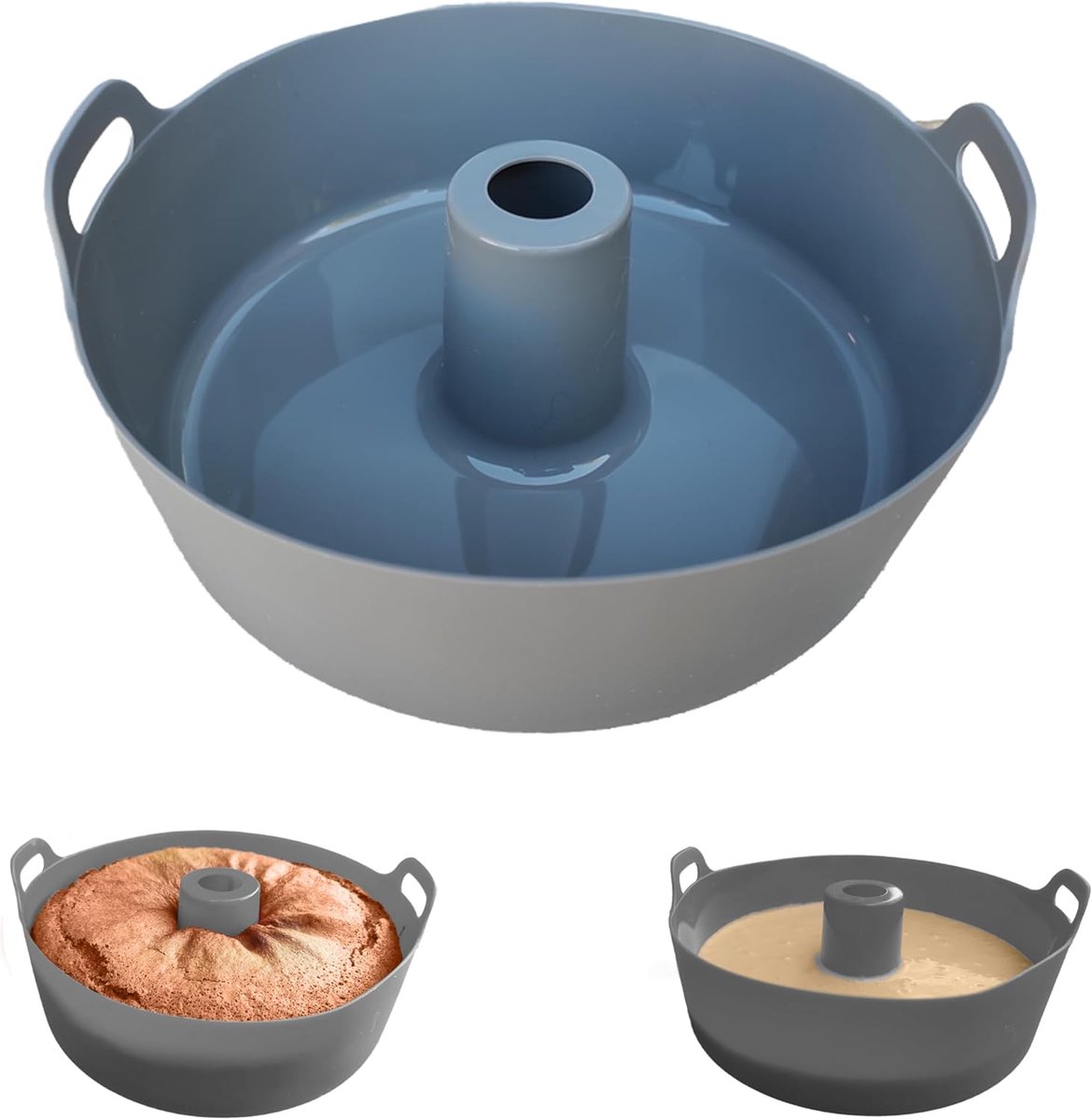 Siliconen bakvorm voor luchtfriturers 21 cm - Perfecte cakevorm voor oven en airfryer