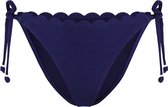 Hunkemöller Scallop Bikini Bottoms Blauw 2XL