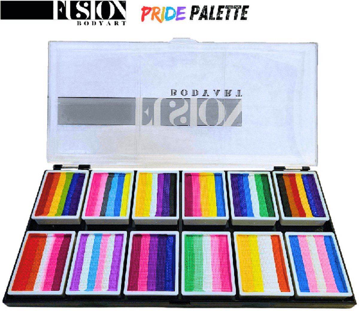 Fusion Body Art Pride Palette