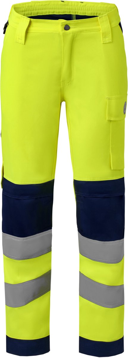 HAVEP Werkbroek Dames High Visibility+ 80620 - Fluo Geel/Marine - D44