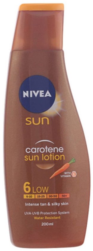 NIVEA SUN Zelfbruiner Versterker Carotene - SPF 6 - 200 ml