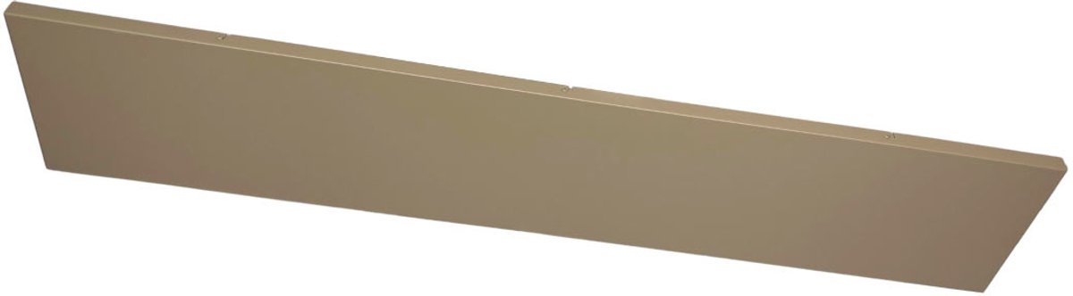 Plafondplaat 130 x 25 cm zonder gaten beige