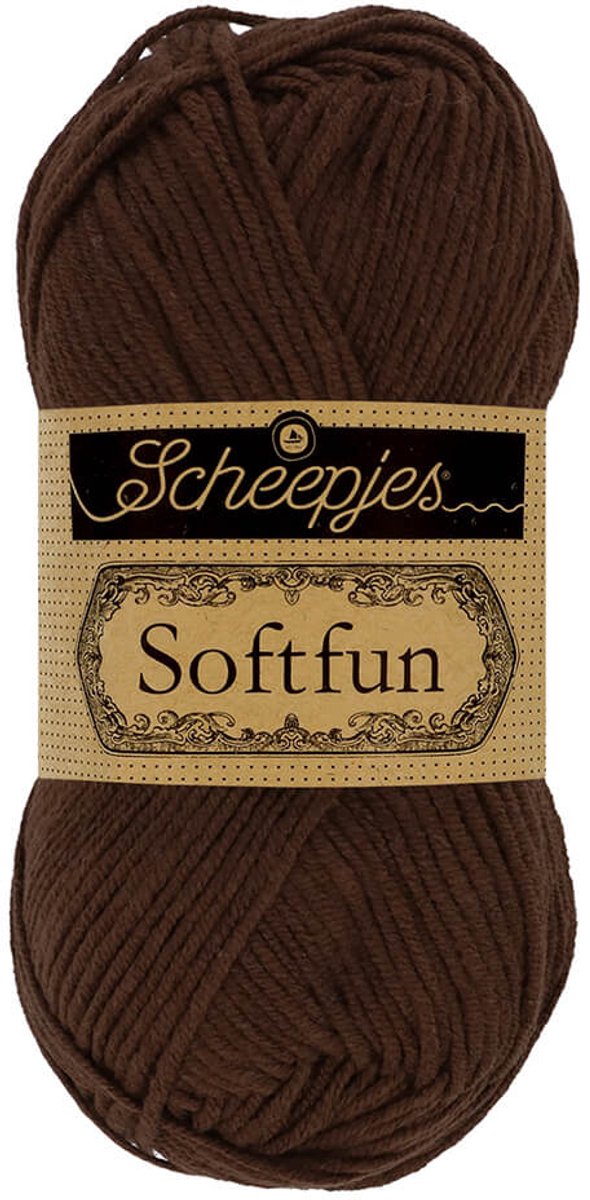 Scheepjes Softfun 50g - 2623 Chocolate
