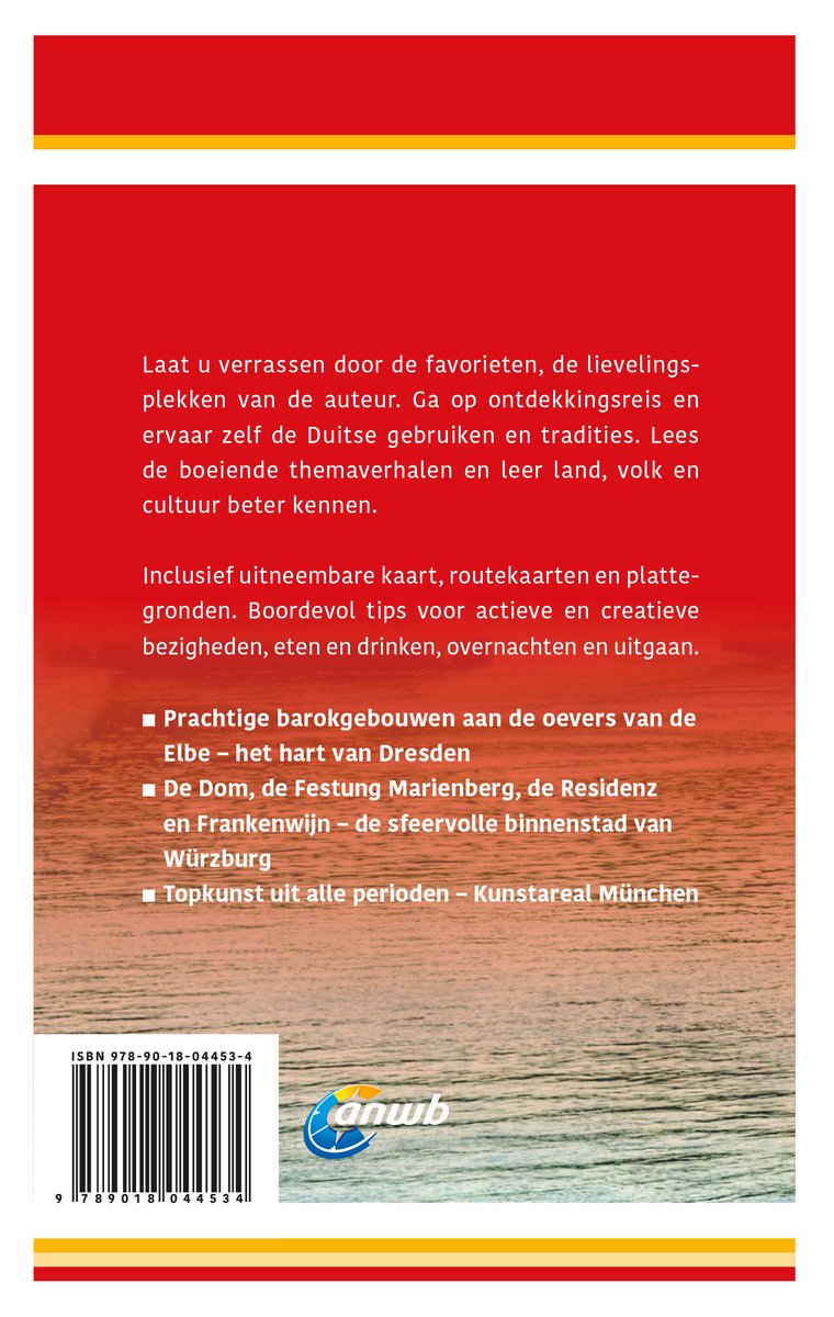 ANWB Ontdek - Ontdek Duitsland zuidoost - back cover