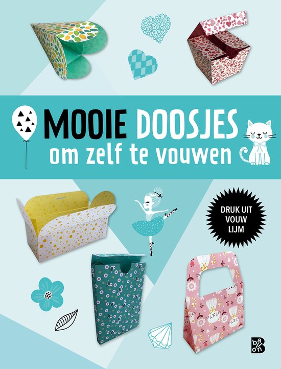 Doosjes om zelf te vouwen - Mooie doosjes om zelf te vouwen - cover