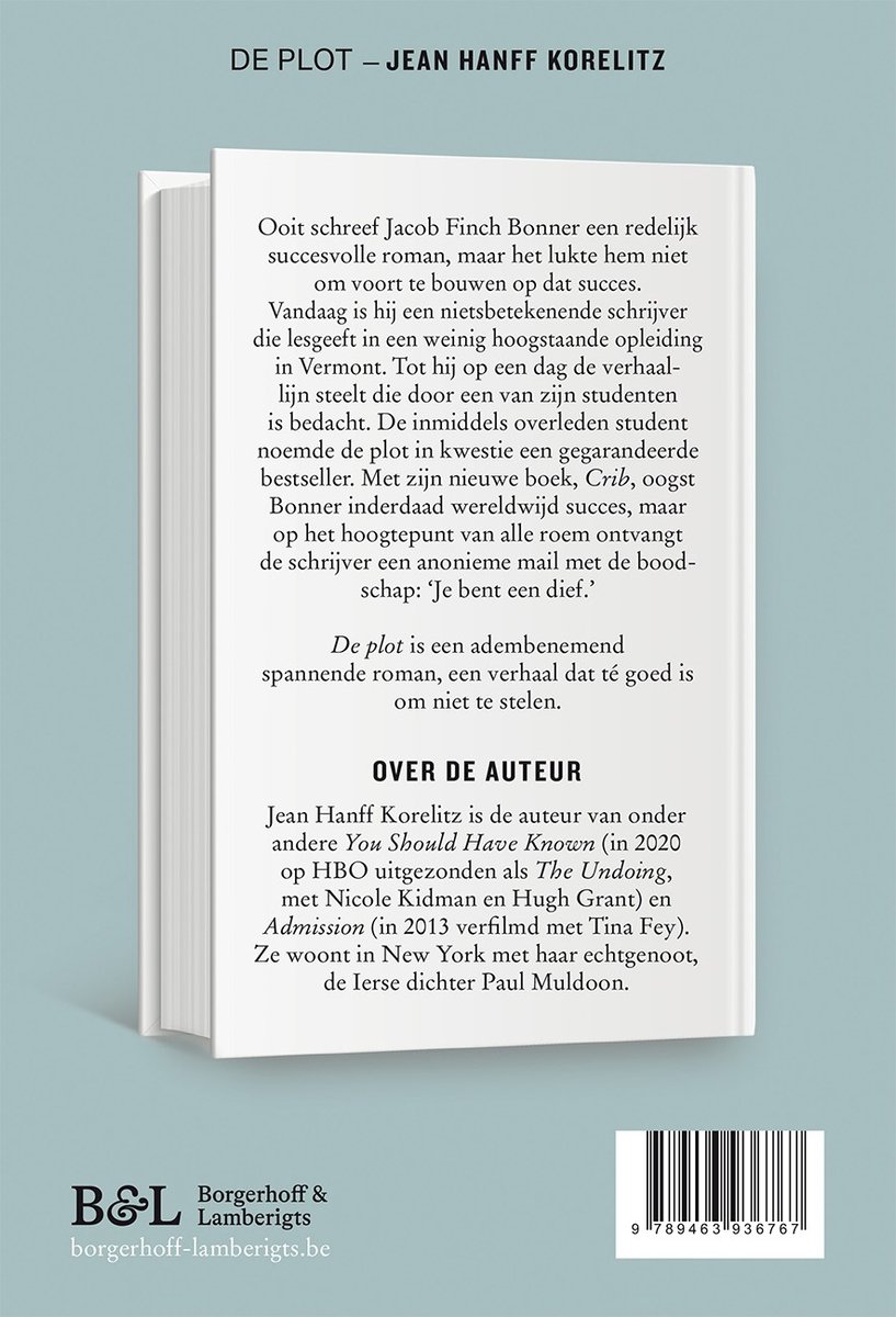 De Plot - back cover