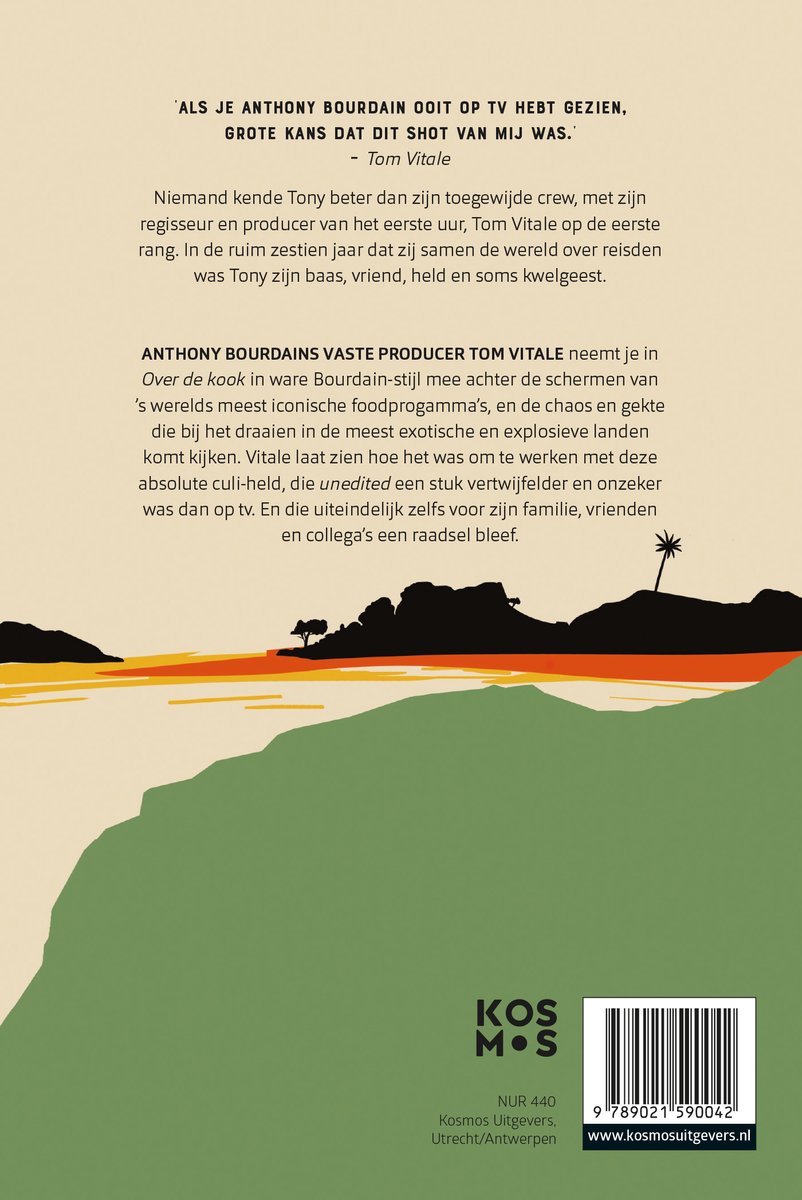 Over de kook - back cover