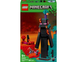 foto van LEGO Minecraft 2in1 De Enderman Toren Speelgoed voor Kinderen - 21279