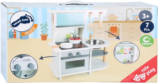 Small Foot - Houten Speelkeuken Graceful, 6dlg.