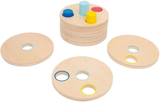 Small Foot - Houten Stapelspel Logisteck Educatief, 9dlg. van Small Foot — afbeelding 2