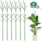 Lot De 6 Tuteurs Pour Plantes En Pot, Support Demi-rond Pour Plantes Et Plantes D'intérieur[436