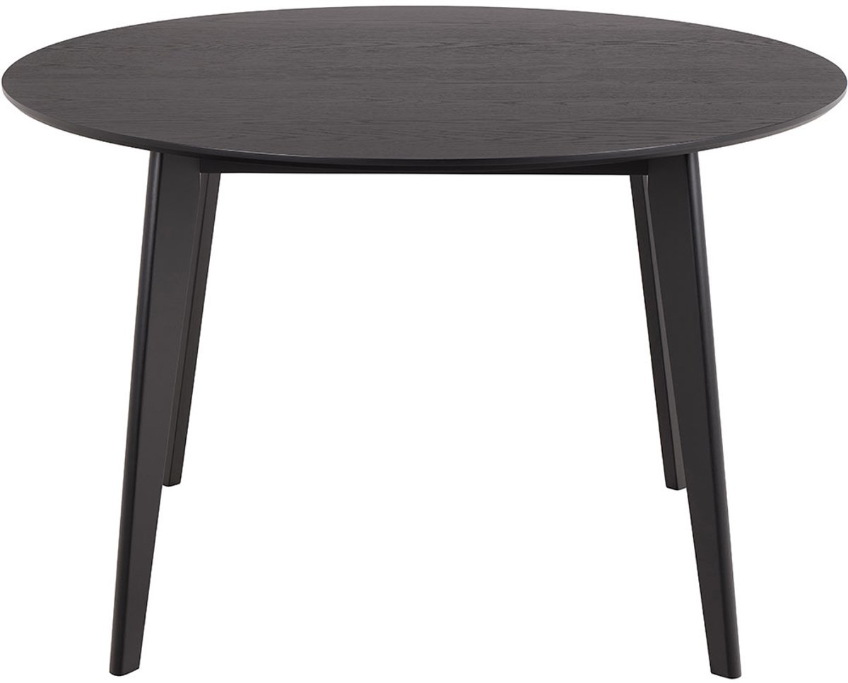 Giga Living Eettafel Levi - Rond Zwart - Ø120x76cm