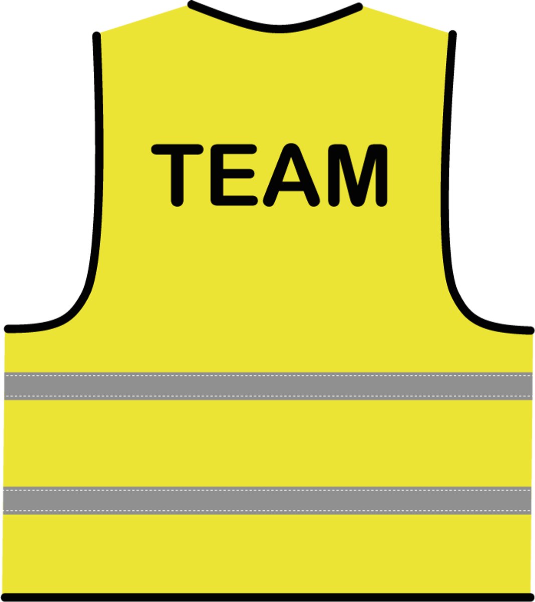 Team hesje geel