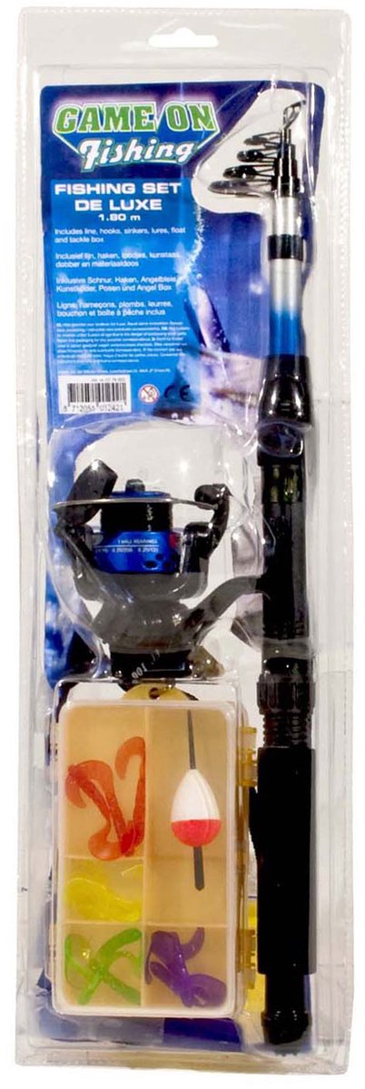 Gof Telescopische Werphengel - Hengelset - 210 cm - Inc. Accessoires