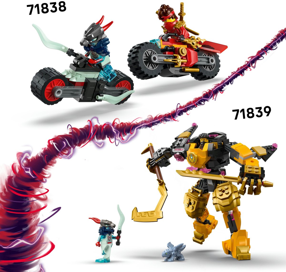 LEGO® NINJAGO® Rontu de Meesterdraak Speelgoedset - 71842 – foto 7