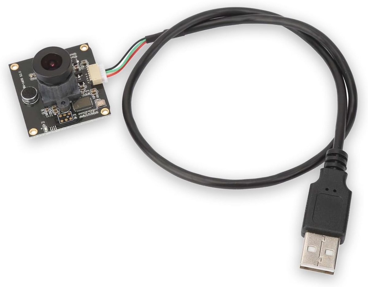 Mini USB Camera Module 2MP met Autofocus en 120° Groothoeklens