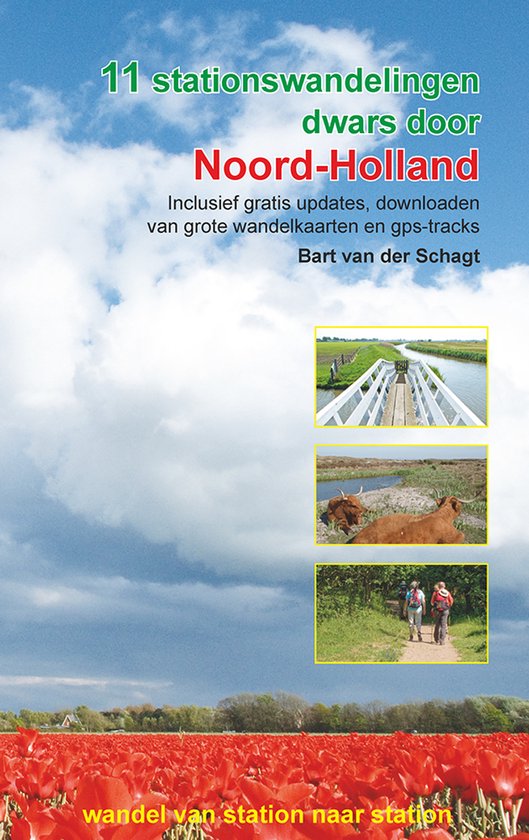 11 stationswandelingen dwars door Noord-Holland - cover