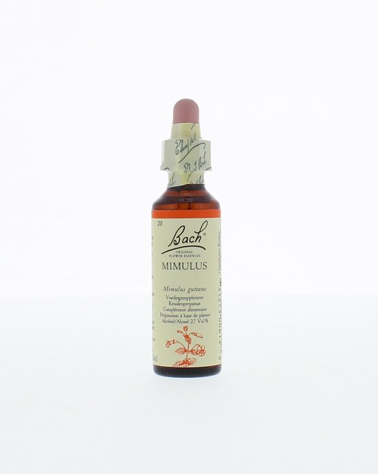 Bach Bloesem No 20 Mimulus Druppels