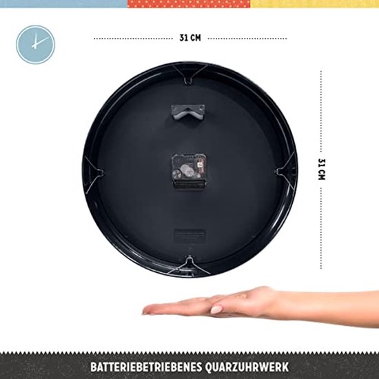 Horloge murale rétro Nostalgic-Art, 31 cm, Fendt