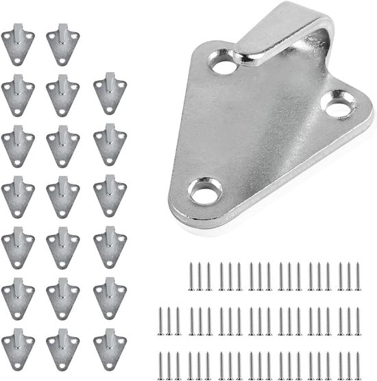 Haken-Befestigungsknöpfe, Kunststoff-Befestigung, 20 Stück, runder Planenhaken, Anhängerhaken, Auto-Anhängerkupplung, Anhänger-Drop-Seitenhaken, Planenbefestigung, Haken für Anhänger