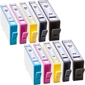 Print-Equipment Inkt cartridges / Alternatief 2 x HP nr 364 xl inkt cartridge Zwart/cyan/magenta/yellow/foto | HP Deskjet 3070A/ 3520/ 3522/ 3524/ 4620/