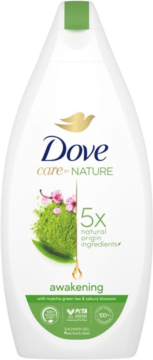 Dove - Douchegel - Awakening - Matcha & Groene thee - Verfrissend - 400 ml