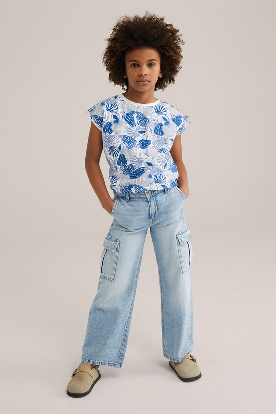 WE Fashion Haut pour Filles avec motif