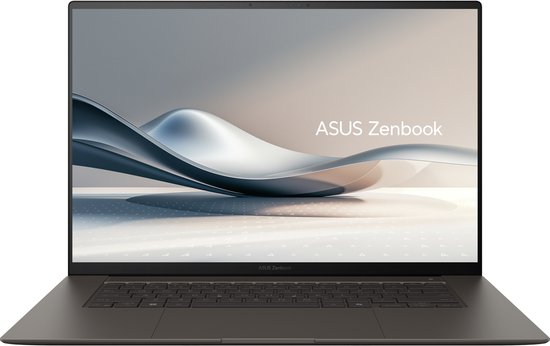 ASUS Zenbook S 16 UM5606KA-RK079W Copilot+ PC AMD Ryzen AI 7 350 Laptop 40,6 cm (16") 3K 24 GB LPDDR5x-SDRAM 1 TB SSD Wi-Fi 7 (802.11be) Windows 11 Home Nederlands Grijs - ASUS - Hoofdafbeelding