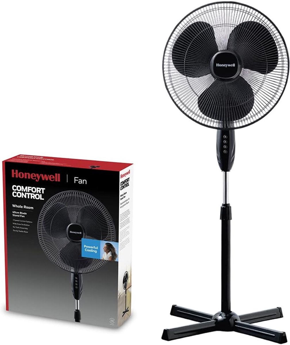 Comfortabele en Verstelbare Tafelventilator met Oscillatie en 3 Snelheden - Ideaal voor Heerlijke Koeling in Elke Kamer