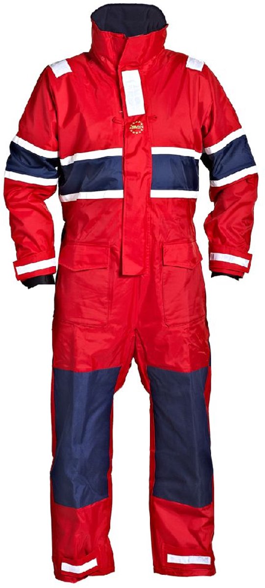 BMS America overall rood/marineblauw