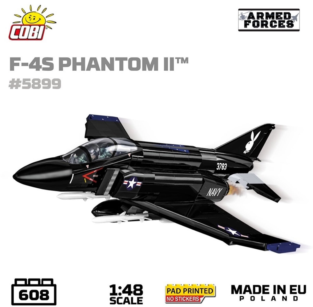 COBI Armed Forces - F-4S Phantom II Constructiespeelgoed thumbnail 3