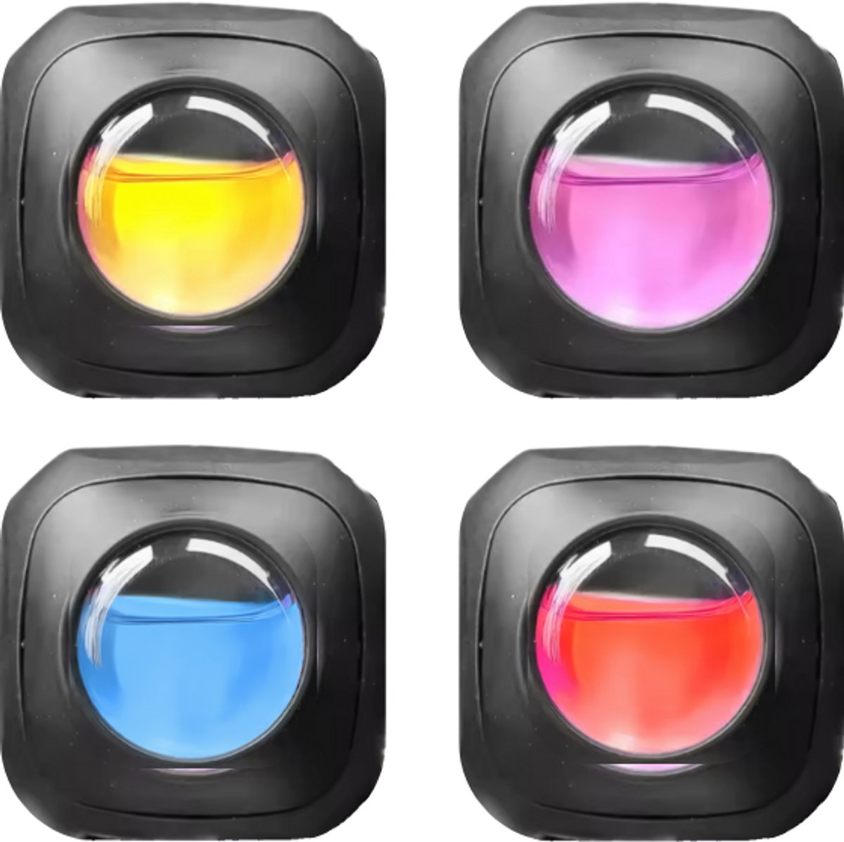 Goedkoopste S4D® - Auto Luchtverfrisser - Auto Parfum - Autoparfum - Auto Geurverfrisser - Autoaccessoires - Set Van 4 Geuren ! - Geef Je Auto De Geur Die Het Verdient !