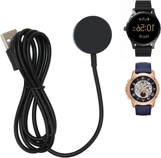 2 stuks magnetische oplader, magnetische smartwatch-oplader, met 1 m