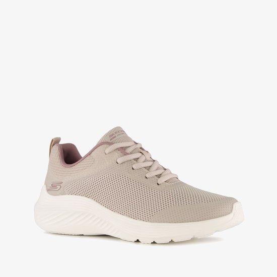 Baskets femme Skechers Bobs Squad Waves beiges - Pointure 36 - Confort Extra - Mousse à mémoire de forme