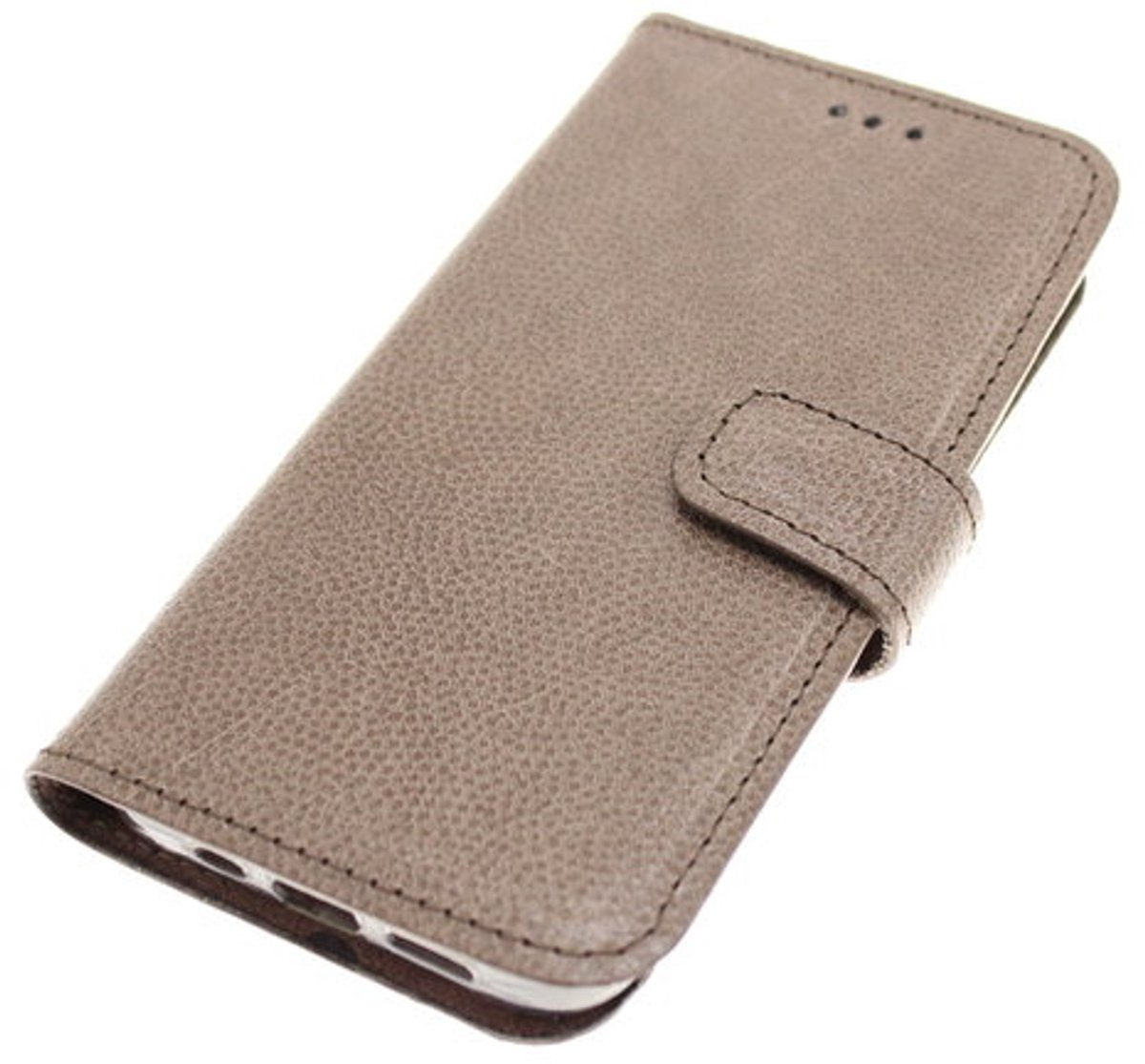 Made-NL hoesje geschikt voor Samsung Galaxy S23 Ultra taupe stug kalfsleer