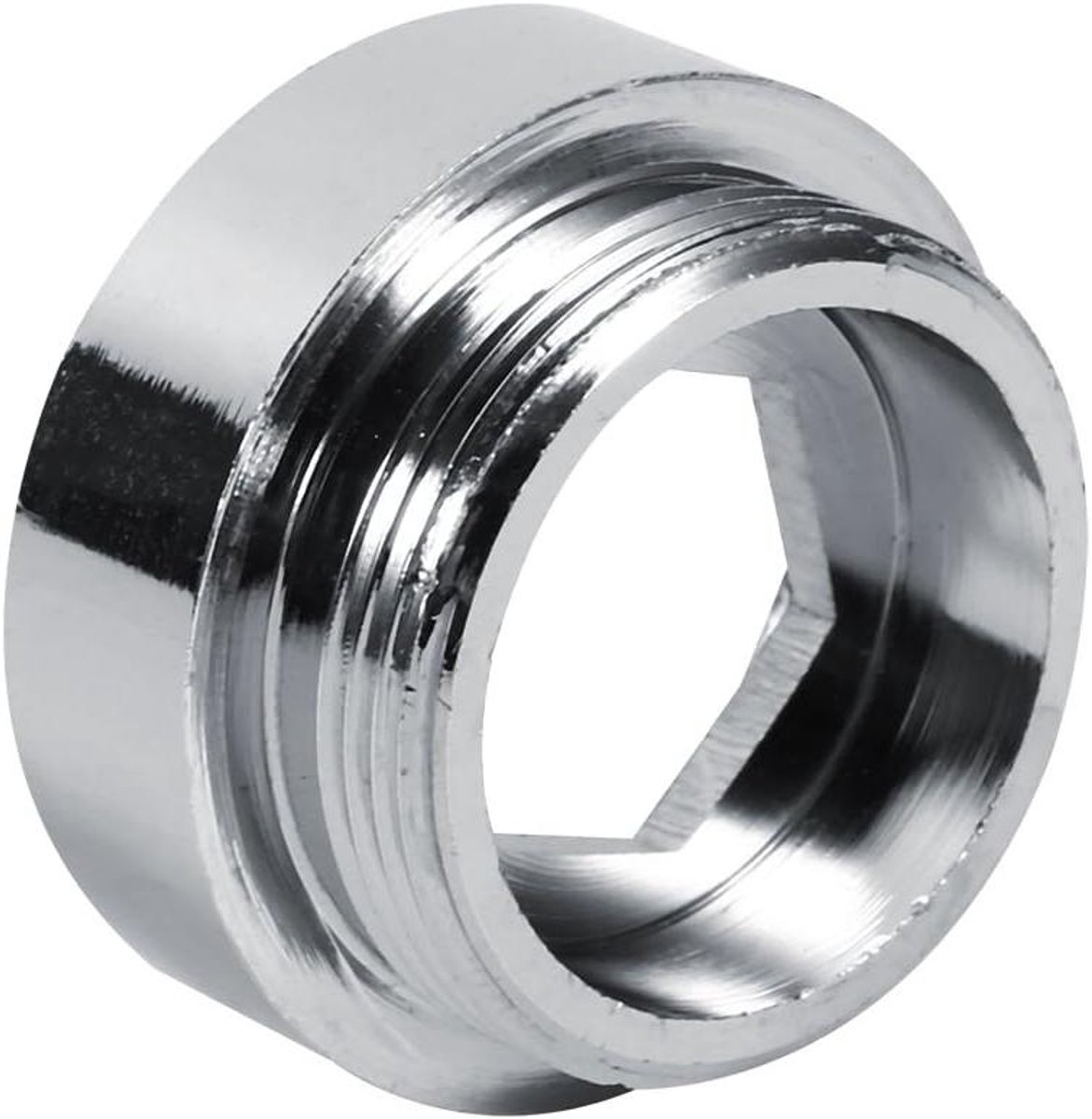 M22 Mannelijke 1Pc 22Mm 24Mm G1 2 Keuken Aluminium Waterzuiveraar Kraan Beluchter Adapter Accessoires (24 mm tot 22 mm)