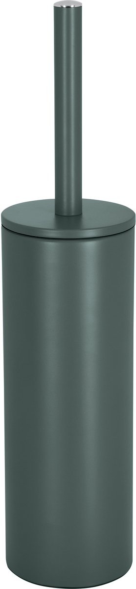 spirella WC Borstel met Houder - AKIRA - Toiletborstel Vrijstaand - Staal - Groen