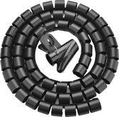 Ugreen Kabel Organiser kabelgoot 1.5 meter - 25mm - zwart - beschermbuis - 20mm tot 78.5mm