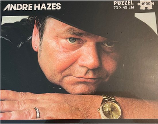 Foto: Andre hazes puzzel 1000 stukjes 73 x 48 cm