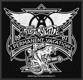 Aerosmith Patch Permanent Vacation Zwart